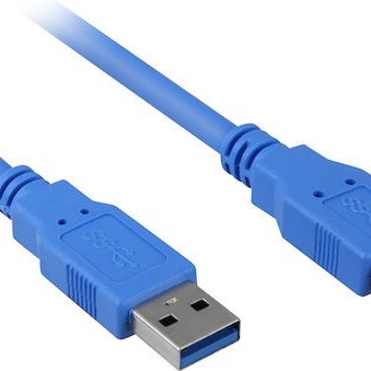 Sharkoon USB 3.0 Cable USB-A male - USB-A female 2m (4044951010882)