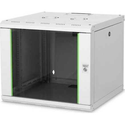 Digitus Unique Επιτοίχια Καμπίνα Rack 9U 60x60x50.9cm Γκρι DN-19 09U-6/6
