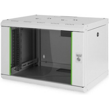 Digitus Unique Επιτοίχια Καμπίνα Rack 9U 60x60x50.9cm Γκρι DN-19 09U-6/6