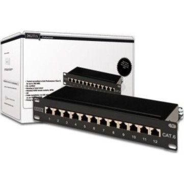 Digitus Patch Panel Shielded για Rack 1U 10