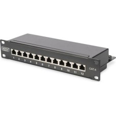 Digitus Patch Panel Shielded για Rack 1U 10