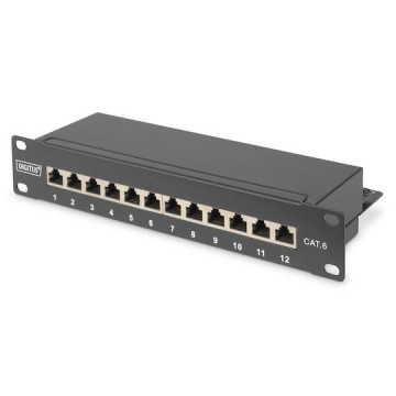 Digitus Patch Panel Shielded για Rack 1U 10