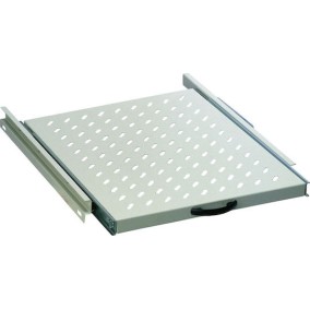 Digitus Extendible Shelf 40x484x568mm Λευκό