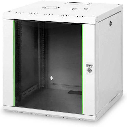 Digitus Unique Επιτοίχια Καμπίνα Rack 12U 60x60x63.8cm Γκρι DN-19 12U-6/6