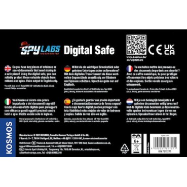 Kosmos Σετ Ψηφιακο Χρηματοκιβωτιο Detective Εκπαιδευτικό Παιχνίδι Πειράματα για 6+ Ετών