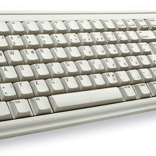 Cherry G84-4400 Πληκτρολόγιο με Touchpad Αγγλικό US Λευκό