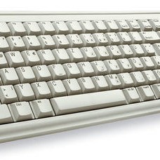 Cherry G84-4400 Πληκτρολόγιο με Touchpad Αγγλικό US Λευκό