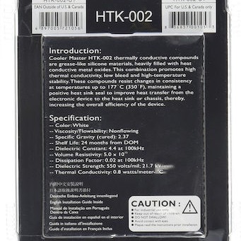 CoolerMaster HTK-002 Thermal Paste 2.63gr