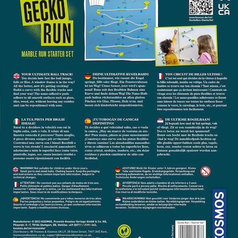 Kosmos Δημιουργική Μπίλια Gecko Run Εκπαιδευτικό Παιχνίδι Μηχανικής για 8+ Ετών