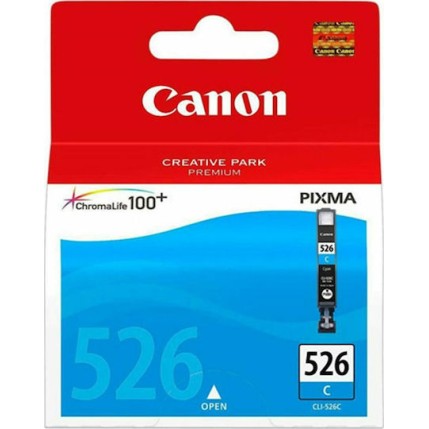 Canon CLI-526 Γνήσιο Μελάνι Εκτυπωτή InkJet Κυανό (4541B001)