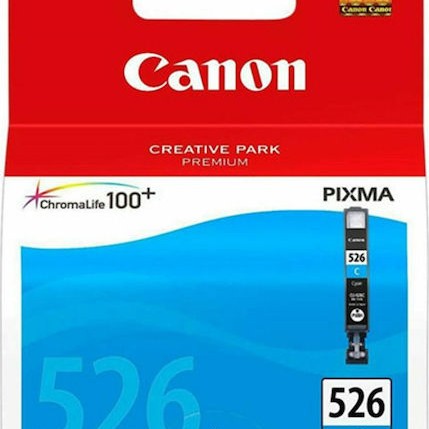 Canon CLI-526 Γνήσιο Μελάνι Εκτυπωτή InkJet Κυανό (4541B001)