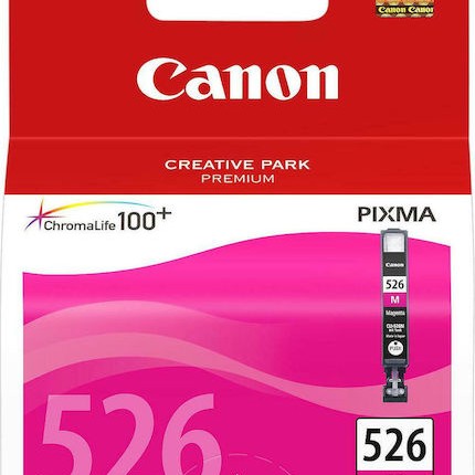 Canon CLI-526 Γνήσιο Μελάνι Εκτυπωτή InkJet Ματζέντα (4542B001)