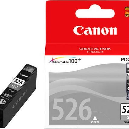 Canon CLI-526 Γνήσιο Μελάνι Εκτυπωτή InkJet Γκρι (4544B001)