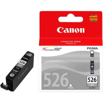 Canon CLI-526 Γνήσιο Μελάνι Εκτυπωτή InkJet Γκρι (4544B001)