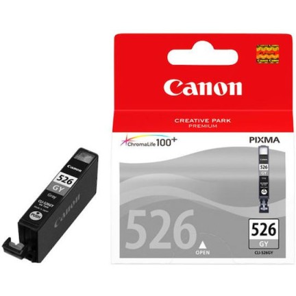 Canon CLI-526 Γνήσιο Μελάνι Εκτυπωτή InkJet Γκρι (4544B001)
