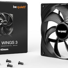 Be Quiet Pure Wings 3 Case Fan 140mm με Σύνδεση 3-Pin