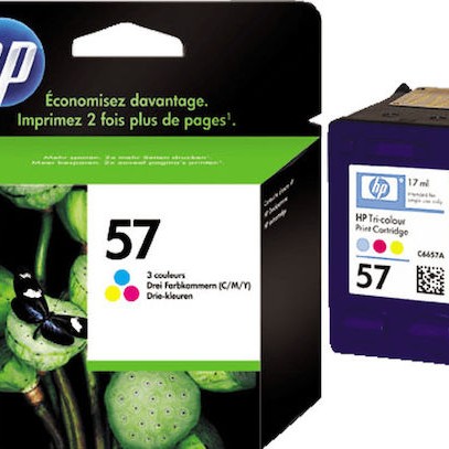 HP 57 Γνήσιο Μελάνι Εκτυπωτή InkJet Πολλαπλό (Color) (C6657AE)