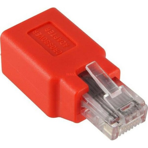 Goobay Μετατροπέας RJ-45 male σε RJ-45 female Κόκκινο (68912)