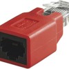 Goobay Μετατροπέας RJ-45 male σε RJ-45 female Κόκκινο (68912)
