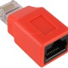 Goobay Μετατροπέας RJ-45 male σε RJ-45 female Κόκκινο (68912)