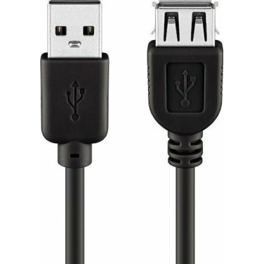 Goobay USB 2.0 Cable USB-A male - USB-A female 3m (68904)