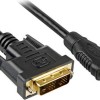 Sharkoon Cable DVI-D male - HDMI male 3m (Bulk)