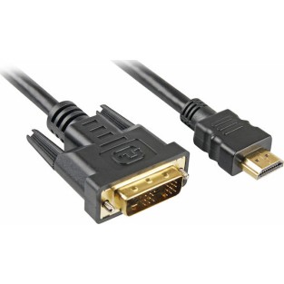 Sharkoon Cable DVI-D male - HDMI male 5m (Bulk)