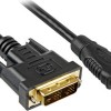 Sharkoon Cable DVI-D male - HDMI male 5m (Bulk)