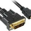 Sharkoon Cable DVI-D male - HDMI male 5m (Bulk)