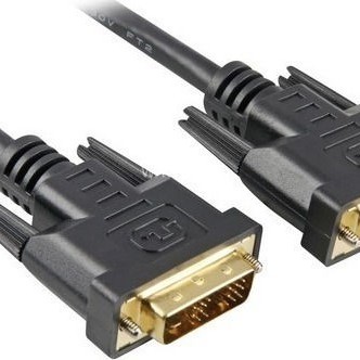 Sharkoon Cable DVI-D male - DVI-D male 3m