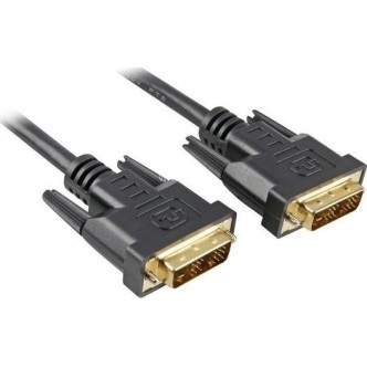 Sharkoon Cable DVI-D male - DVI-D male 3m