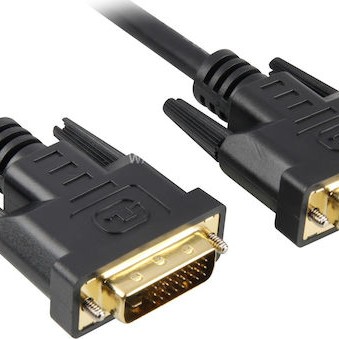 Sharkoon Cable DVI-D male - DVI-D male 2m (Dual Link)