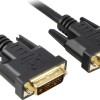 Sharkoon Cable DVI-D male - DVI-D male 5m (Dual Link)