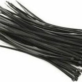 Goobay Δεματικά Καλωδίων Μαύρο 100τμχ 17069