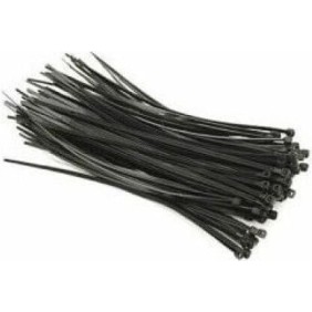 Goobay Δεματικά Καλωδίων Μαύρο 100τμχ 17069