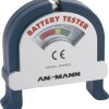 Ansmann AN20602 Αναλογικό Battery Tester με Πτυσσόμενη Υποδοχή