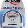 Ansmann AN20602 Αναλογικό Battery Tester με Πτυσσόμενη Υποδοχή