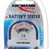 Ansmann AN20602 Αναλογικό Battery Tester με Πτυσσόμενη Υποδοχή