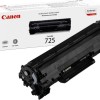 Canon 725 Γνήσιο Toner Laser Εκτυπωτή Μαύρο 1600 Σελίδων (3484B002)