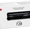 Canon 728 Γνήσιο Toner Laser Εκτυπωτή Μαύρο 30000 Σελίδων (3500B002)