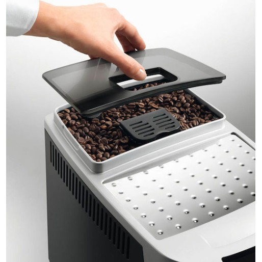 De'Longhi Magnifica S Αυτόματη Μηχανή Espresso 1450W Πίεσης 15bar με Μύλο Άλεσης Ασημί