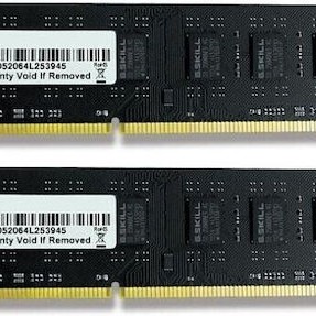 G.Skill Value DDR3 8GB RAM με 2x4GB Modules και Ταχύτητα 1333 για Desktop