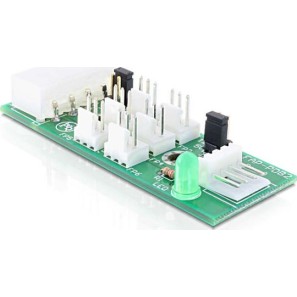 DeLock Connector Distributor 6x Fans (3pin) Male / Female (25218)