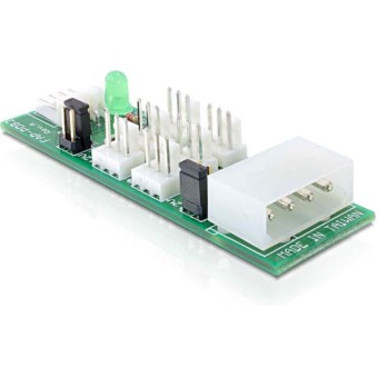 DeLock Connector Distributor 6x Fans (3pin) Male / Female (25218)