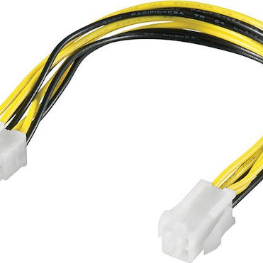 Goobay 4-Pin EPS - 8-Pin PCIe Cable 0.2m Πολύχρωμο 51358