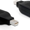 DeLock Μετατροπέας mini DisplayPort male σε DisplayPort female (65238)