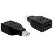 DeLock Μετατροπέας mini DisplayPort male σε DisplayPort female (65238)