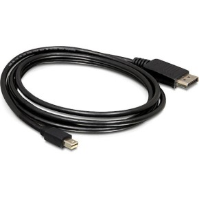 DeLock DisplayPort Cable DisplayPort male - mini DisplayPort male 3m (82699)