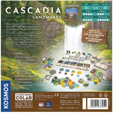 Επέκταση Παιχνιδιού Cascadia Landmarks 10+ Ετών (GER) Kosmos