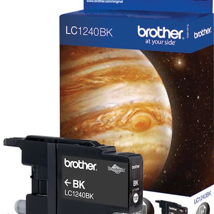 Brother LC1240 Γνήσιο Μελάνι Εκτυπωτή InkJet Μαύρο (LC-1240BK)